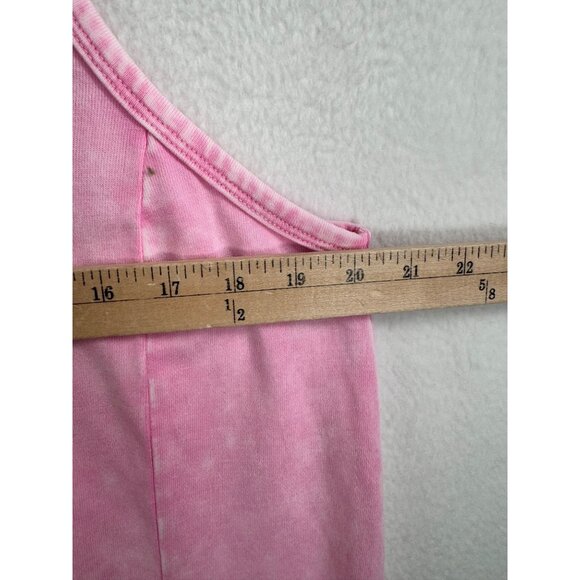 sincerely Jules Lagen Look relaxed lounge jumpsuit light pink 90s sz L - Picture 5 of 8